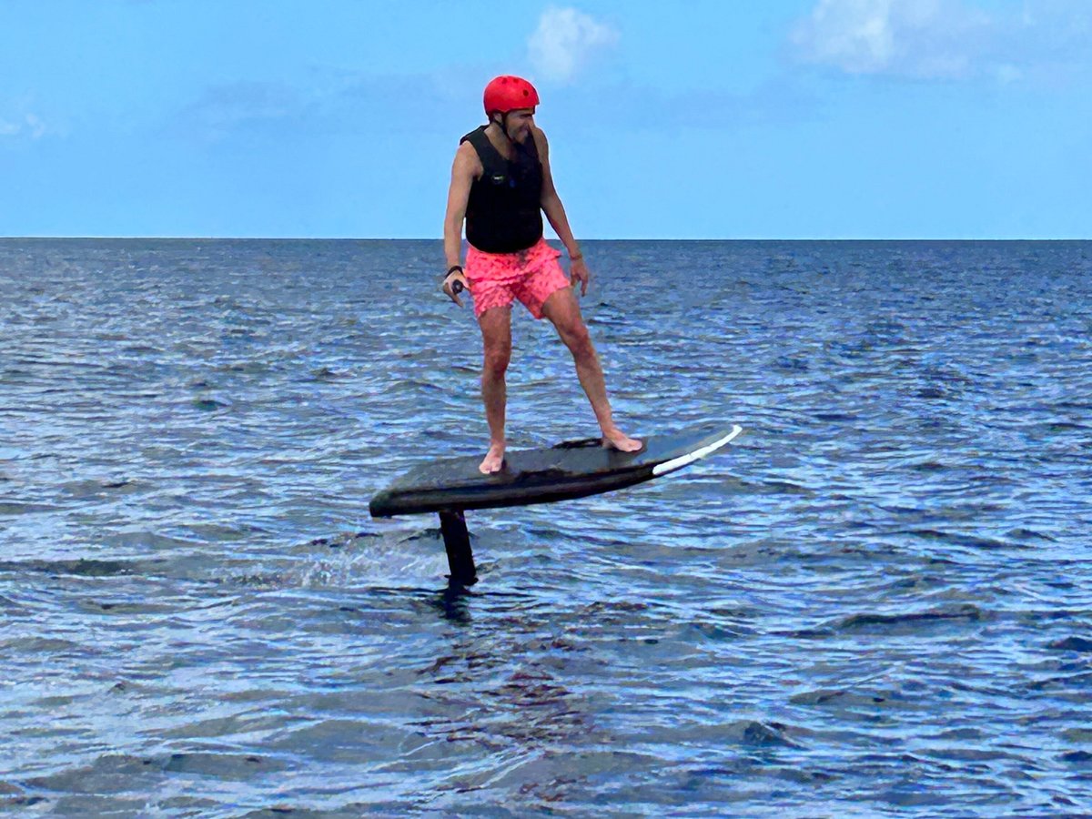 e-foil tour Bonaire