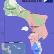 map of bonaire in the caribbean